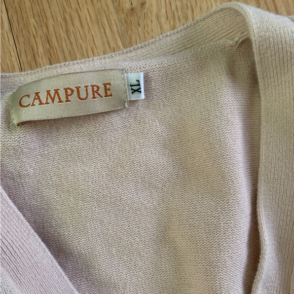 Biege knit cardigan x-large - Picture 3 of 5